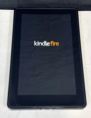 亚马逊 Kindle Fire 第 1 代 7 英寸屏幕 Wi-Fi 黑色型号 D01400 可正常工作! — 第 1/4 张图片