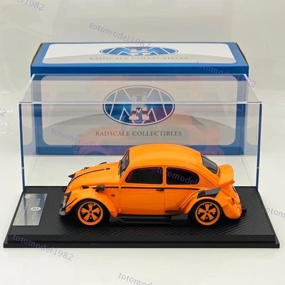1/18 Volkswagen VW Beetle RWB Robert Design Orange Resin Car Limited Edition - Image 1 of 4