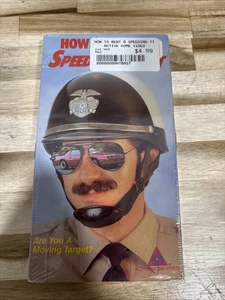 How To Beat A Speeding Ticket 1986 VHS rare vintage highway patrol state trooper - Picture 1 of 5