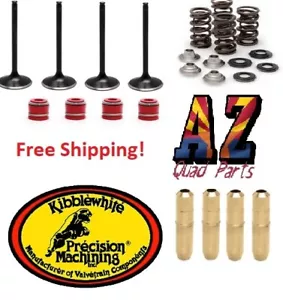 Raptor Grizzly Rhino 700 +1 mil 1mm Kibblewhite Valves Springs Head Rebuild Kit - Picture 1 of 5