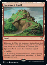 Spinerock Knoll Streets of New Capenna Commander NM Land Rare MTG CARD ABUGames