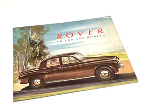 1959-1962 Rover 80 & 100 Brochure - Picture 1 of 1
