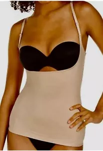Tuta SPANX la tua fantasia forma busto aperto controllo fermo modellante top donna 2X - Foto 1 di 3