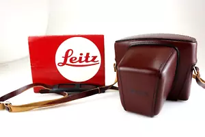 Leitz Leica Ledertasche 14506 Leicaflex rot Ever Ready Case OVP jf081 - Bild 1 von 11