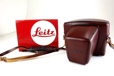 Leitz Leica Ledertasche 14506 Leicaflex rot Ever Ready Case OVP  jf081 - Bild 1 von 4