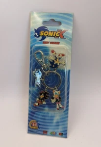 **NEW** Sonic the Hedgehog Sonic X Keychain Vintage Toy GEE Rouge Shadow - Picture 1 of 3