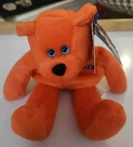 LIMITED TREASURES PRO BEARS ORANGE BRONCOS BEANIE - TERRELL DAVIS #30 - 1998 - Picture 1 of 6