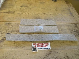 Grill Felt Seal CORRECT! Fits Willys MB GPW CJ2A early CJ3A M38 jeep - Picture 1 of 2