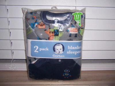 Одеяла-шпалы Gerber для 12 месяцев упаковка 2 шт. - Изображение 1 из 4