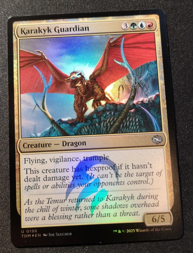 Karakyk Guardian - Foil - TDM - MTG - EN - NM - 0198 - Image 1 of 1