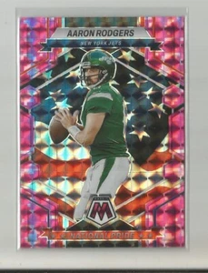 2023 Panini Mosai AARON RODGERS Mosaic Camo Pink - Picture 1 of 1