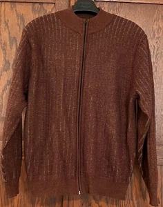 Bachrach Vintage Men's Full-zip Cardigan - Picture 1 of 5