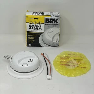 BRK CAT.9120B Smoke Detector SMOKE ALARMA CPOWEREDw/ Battery Back-up 9V UL 217 - Picture 1 of 8