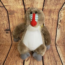 Fiesta Gray Mandrill Monkey 11" Plush Stuffed Animal New With Tags Jungle Safari