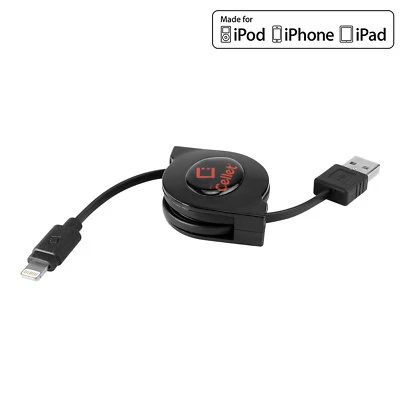 iPhone Retractable Charger Cable for iPhone 13 Pro Max mini 12 Charger Lightning - Image 1 of 4