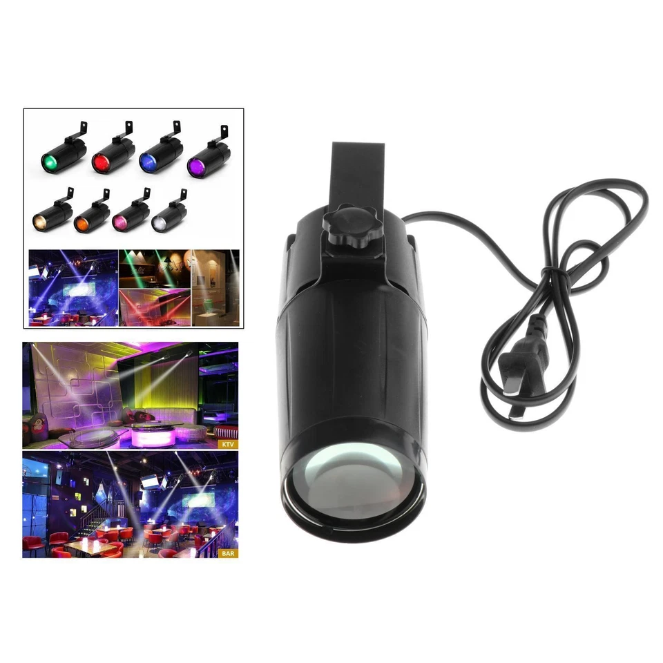 Mini DJ Light Flash Light 3W LED Bulbing Party Disco - Image 1 of 1