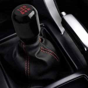 Universal 5 Speed Car Gear Stick Shift Knob + Cover Manual MT Racing  Shifter - Picture 1 of 9