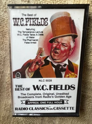 RADIO CLASSICS ON CASSETTE tape  GOLDEN AGE OF COMEDY THE BEST OF W.C. FIELDS - Image 1 of 4