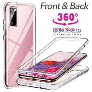 Full Body 360 Hülle für Samsung S25 Ultra S23 S22 S24 FE A05 A14 A13 A15 A55 5G - Bild 1 von 8