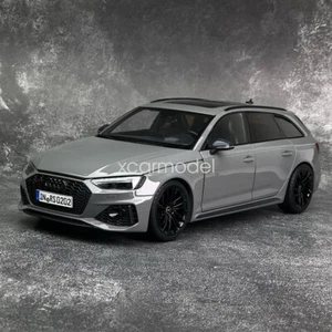 AUTOKOL Escala 1/18 AUDI RS4 (B9) Avant 2022 Gris Diecast Coche Modelo Juguete Regalo - Imagen 1 de 7