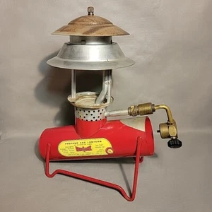 VTG BERNZ-O-MATIC TX-900 Propane Gas Porta-Light Camping Lantern No Globe NICE - Picture 1 of 12