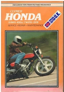 HONDA CB400T1 CB400T2 CB400A HAWK 1978- SERVICE & REPAIR MANUAL *NEW* - Picture 1 of 1