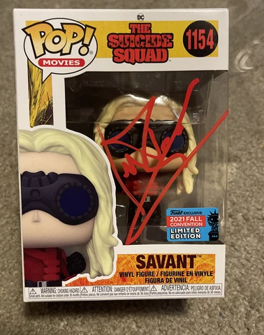 MICHAEL ROOKER SIGNED SAVANT 2021 NYCC FUNKO POP SUICIDE SQUAD JOHN CENA JSA Cover
