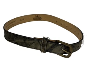 Rotkopf Jagdgürtel 28/30 Camouflage Camo Baumwolle Twill Camo Bonded gefüttert 1 Zoll - Bild 1 von 9