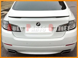 P-Style Carbon Fiber Trunk Spoiler Wing For BMW F10 520i 528i 550i Sedan 11-16 - Picture 1 of 3