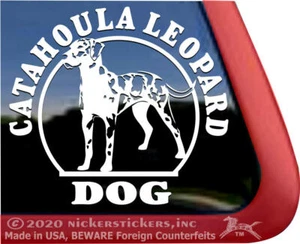 Catahoula Leopard Dog | High Quality Vinyl Decal Sticker - Picture 1 of 3