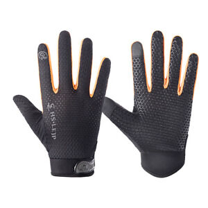 Mesh Bike Gloves Full Finger Cycling Gloves Mtb Touchscreen Breathable Gloves