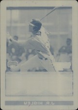 2009 (NATIONALS) Bowman Chrome Prospect Print Plate Yellow #BCP131 J.R. Higley/1