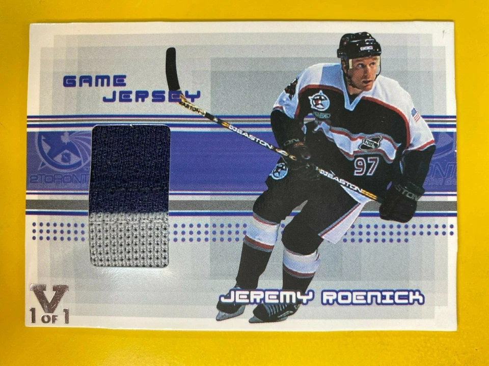 Camiseta deportiva D55602 2000-01 BAP Memorabilia #J1 Jeremy Roenick VAULT BK $30 1/1  Foto 1 de 1