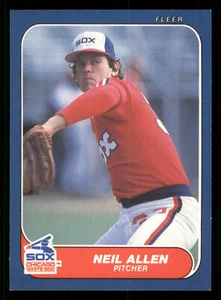 Neil Allen - 1986 Fleer Update #U-3 - Chicago White Sox - Picture 1 of 2