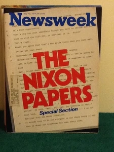 Newsweek May 13 1974 The Nixon Papers Special Section - Picture 1 of 2