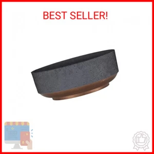8 Inch Round Succulent Pot - Decorative Indoor Plastic Planter with Drainage - Picture 1 of 2