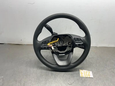 2018 2019 2020  2021 2022 2023 HYUNDAI KONA STEERING WHEEL & COLUMN W/ KEY OEM - Image 1 of 4