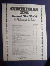 Christmastime Around the World Sheet Music 