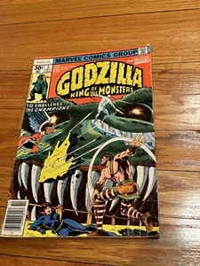 Godzilla King of the Monsters # 3 Marvel Comic 1977 - Bild 1 von 9