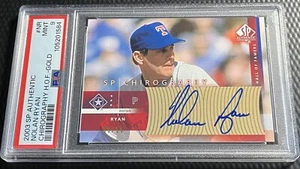 2003 Nolan Ryan 09/10 PSA 9 SP Authentic Chirography Gold Autograph Rangers #NR - Picture 1 of 3