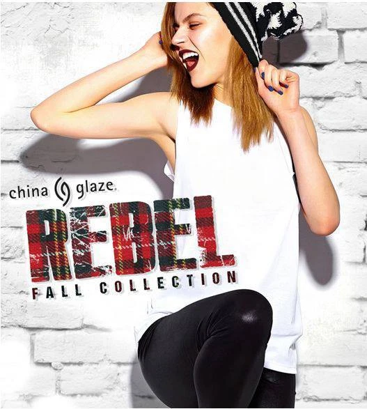 China Glaze Lacquers 2016 Rebel Fall Collection JULY (Single + Full Collection) - Image 1 of 2