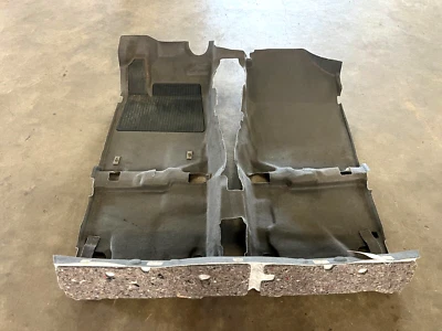 11-12 HONDA CR-Z CRZ INTERIOR FLOOR CARPET LINER RUG COVER GRAY, OEM LOT3445 Foto 1 de 4