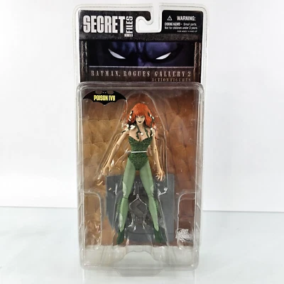 Batman Secret Files POISON IVY Figura Rogues Gallery 2 DC Direct RARO NUEVO Foto 1 de 4