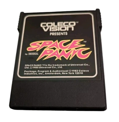 Space Panic ColecoVision 1982 Universal Vintage Video Game Cartridge Tested - Image 1 of 2