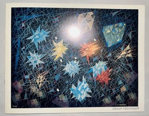 Oskar Fischinger Retrospektive Gemälde Filme Mai–Juni 1980 Kunstgalerie Ausstellung - Bild 1 von 15
