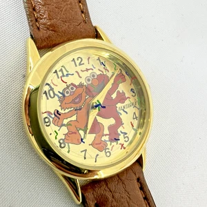 ELMO & ZOEY Vintage "3D" Floating "Sesamstraße" süße KINDER/DAMEN UHR - Bild 1 von 13