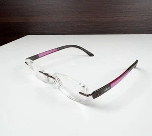 Occhiali da vista Silhouette 6797 40 6051 7734 viola marrone 48-17-135 leggi - Foto 1 di 11