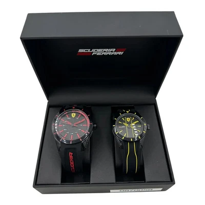 Relojes Scuderia Ferrari Hombre Rojo Rev Negro y Rojo Correa Silicona 38mm y 44mm Gi Foto 1 de 4