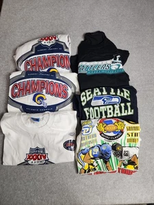 Sport T Shirt Paket Rams - Rattlers - Universität - gemischte Größen Restposten Mixed Media - Bild 1 von 11