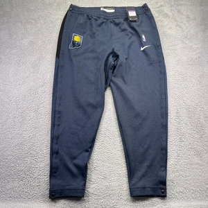 Indiana Pacers Nike Pants Mens 3XL Navy Tear Away Therma Flex Warm Up Training - Picture 1 of 19